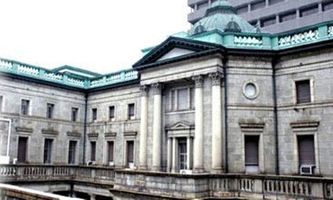 日本央行称低利润率可能为新金融危机埋下祸根