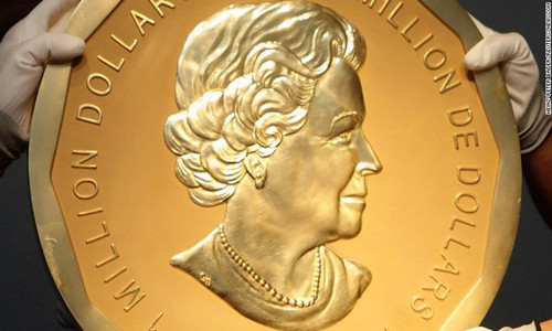 博德博物馆被偷走重达100公斤的金币      价值高达数百万美元